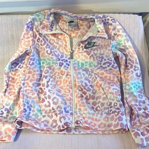 Nike Leopard Toddler zip up jacket